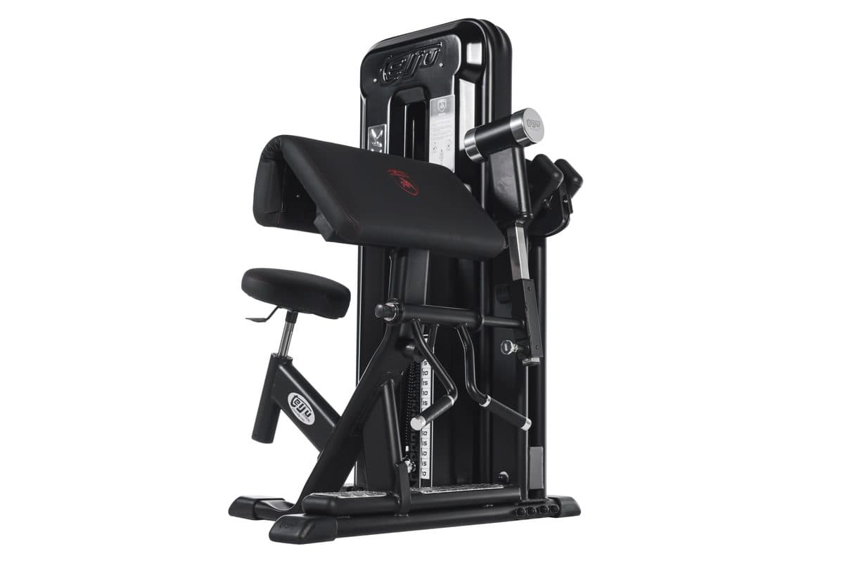 Telju Seated Biceps Curl — Pin Loaded kabelmachine — SHOCK lijn
