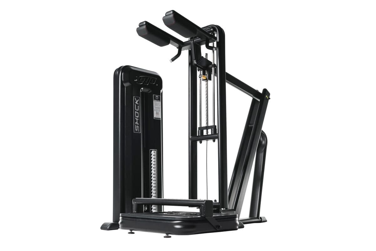 Telju Squat / Calf Raise 160 kg — Pin Loaded kabelmachine — SHOCK lijn