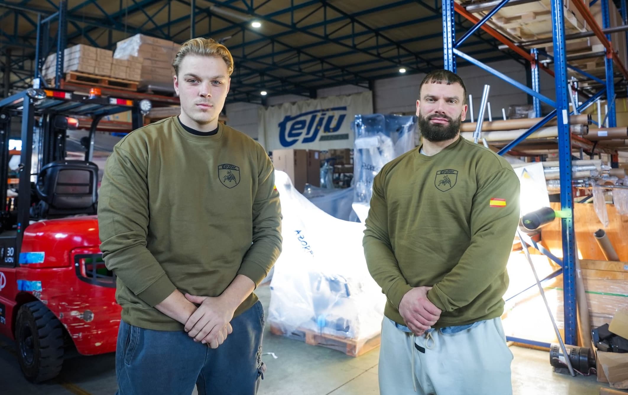 Damian Stal en Jan Willem van der Klis — eigenaren Telju Fitness Benelux
