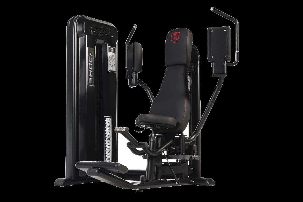 Telju Chest Press / Butterfly — Pin Loaded kabelmachine — SHOCK lijn
