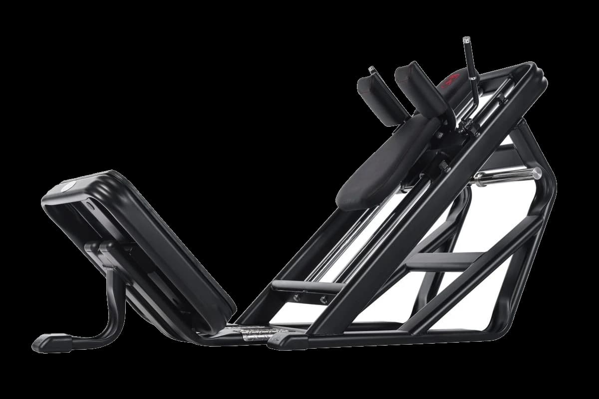 Telju Hack Squat — Plate Loaded krachtmachine — PEAK lijn